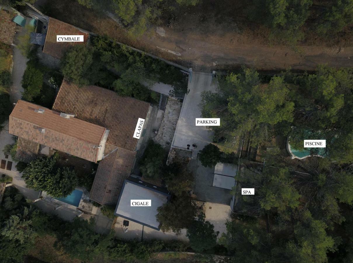 Mas Du Puech Cymbale Villa Assas Ngoại thất bức ảnh
